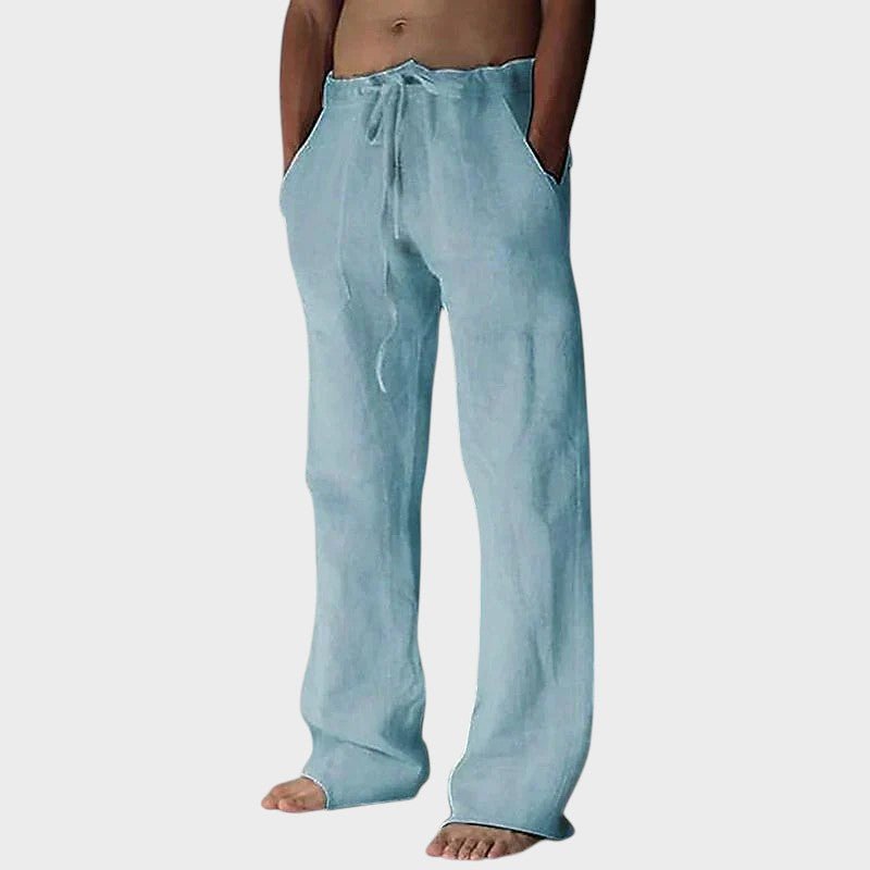 Bruno - Pantaloni casual con chiusura in velcro