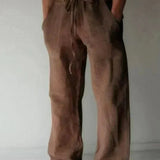 Bruno - Pantaloni casual con chiusura in velcro