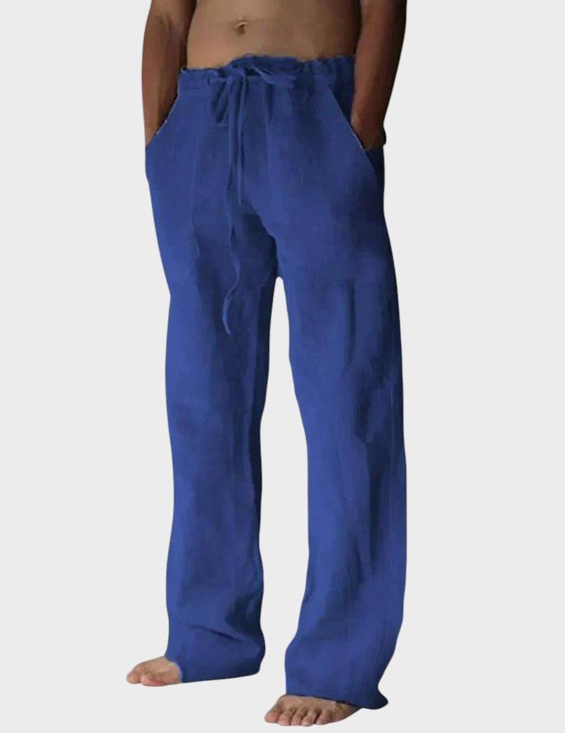 Bruno - Pantaloni casual con chiusura in velcro