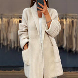 Teresa - Cardigan in Maglia con Tasche