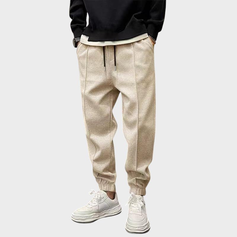 Carlos - Pantaloni sportivi da uomo con vita elastica