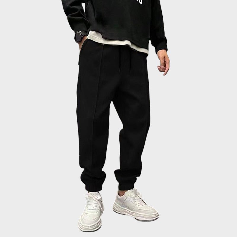 Carlos - Pantaloni sportivi da uomo con vita elastica