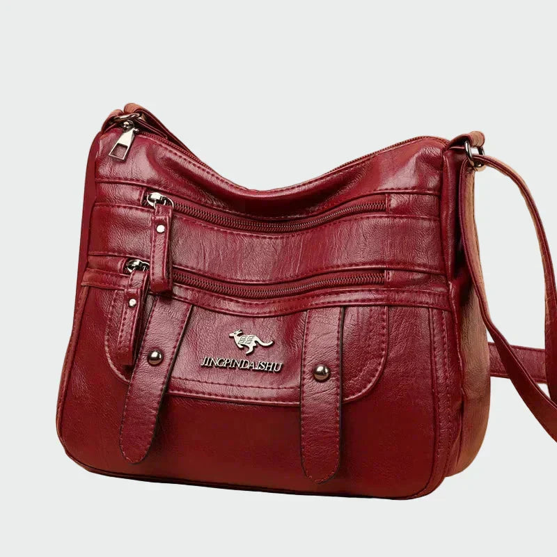 Elegante borsa in pelle