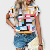 Mónica - Blusa a manica corta