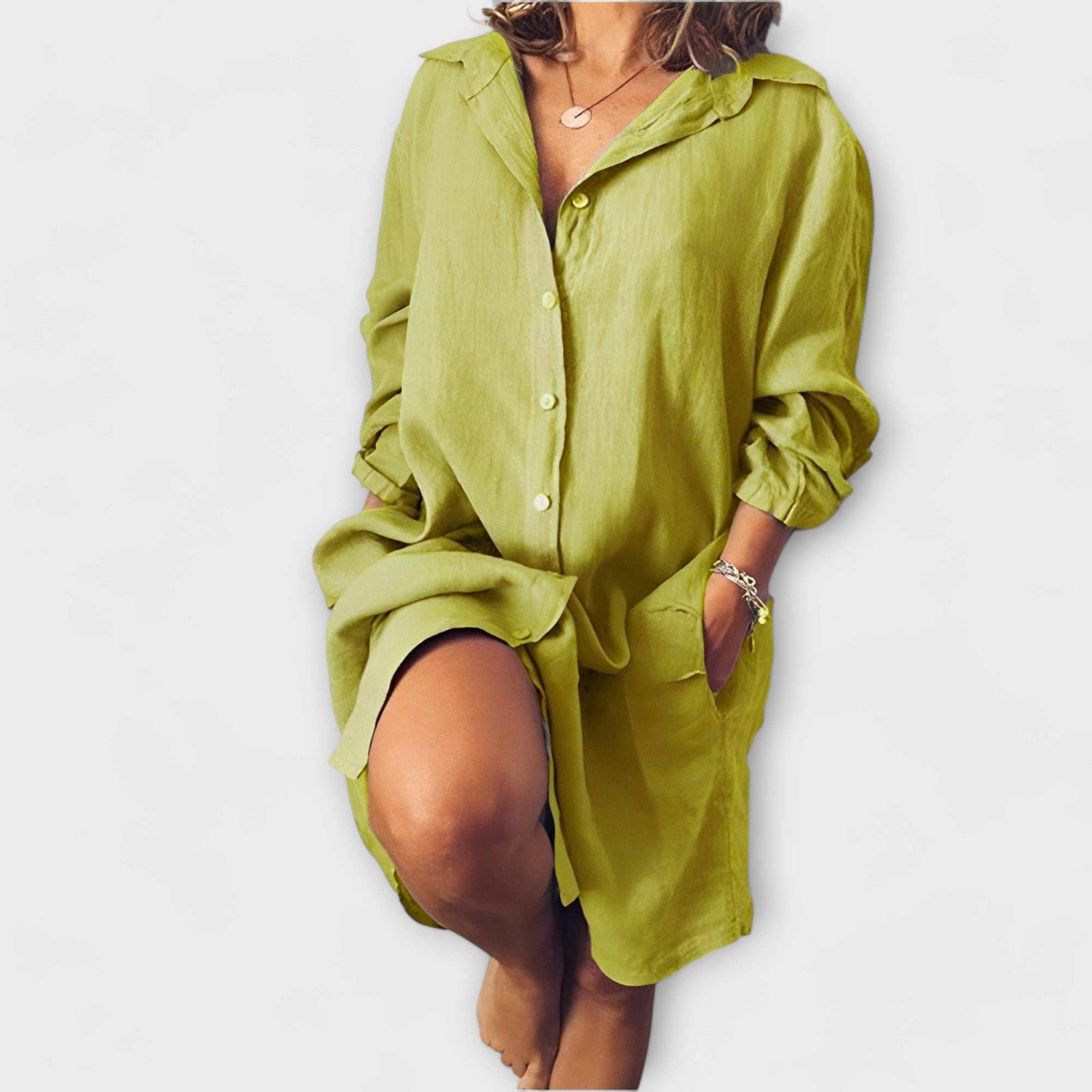 Clara - Blusa casual in lino