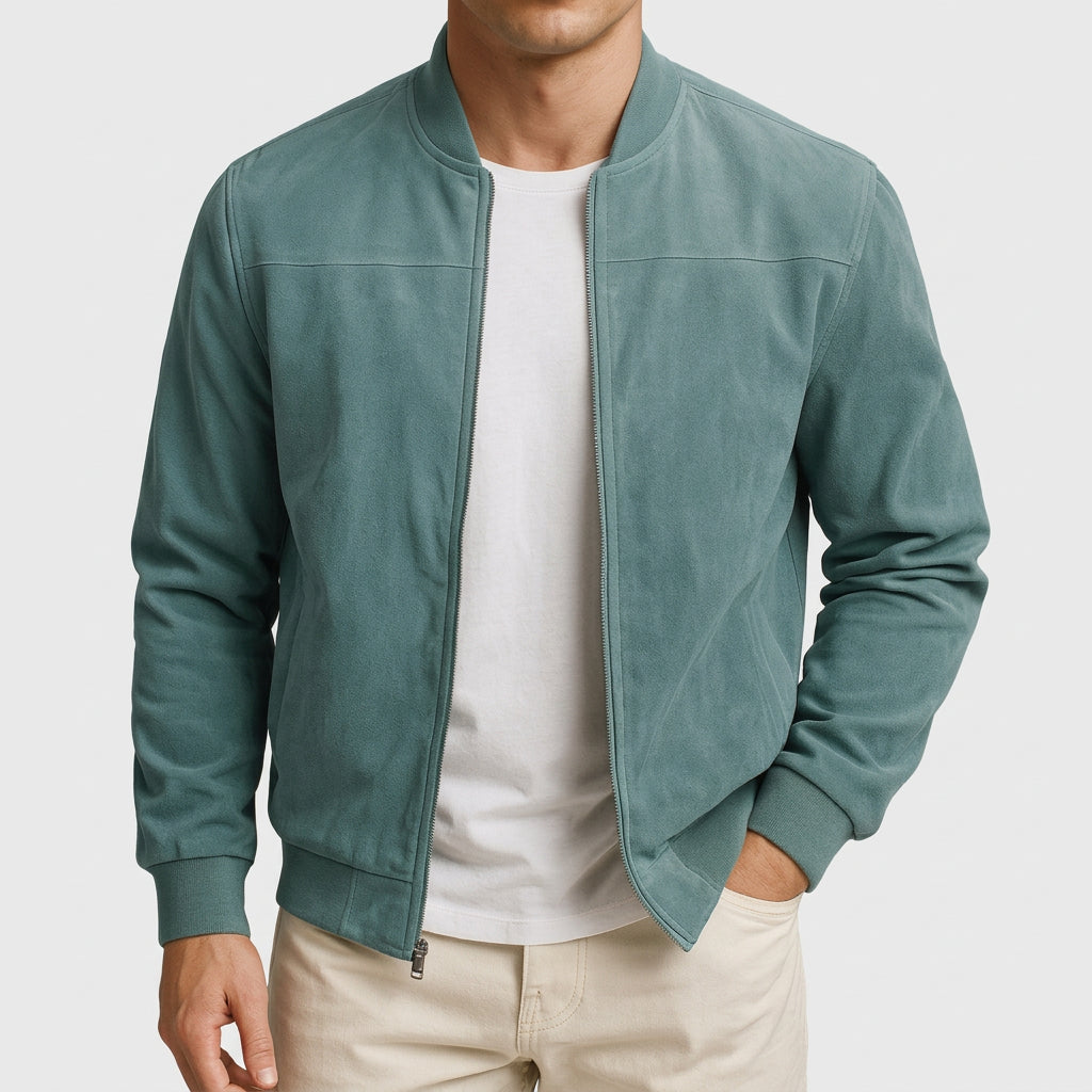 André - Giacca Leggera in Suede