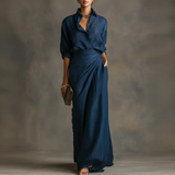 Angélique | Completo Elegante Camicia & Gonna Lunga