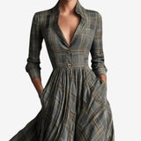 Manuelle | Vestito a quadri Chic