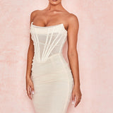 Leïla | Vestito bustier scolpente