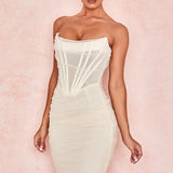 Leïla | Vestito bustier scolpente