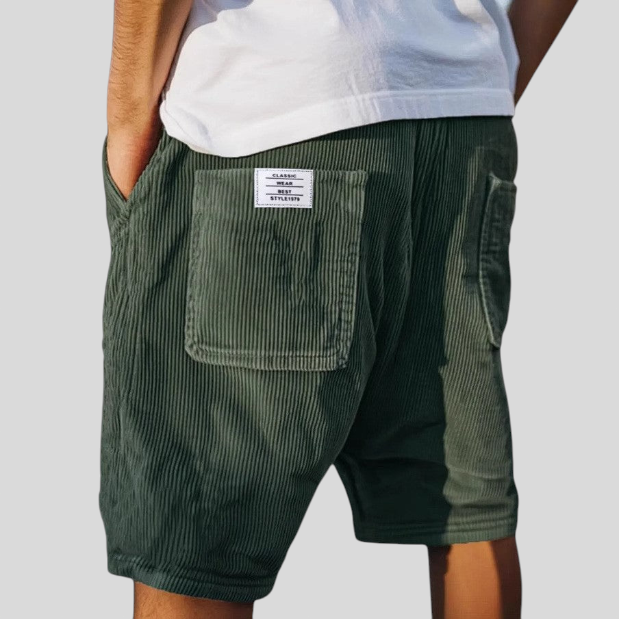 Pedro - Pantaloni Corti Eleganti in Velluto