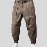 Marcelo - Pantaloni Eleganti Melange
