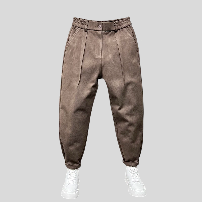 Marcelo - Pantaloni Eleganti Melange