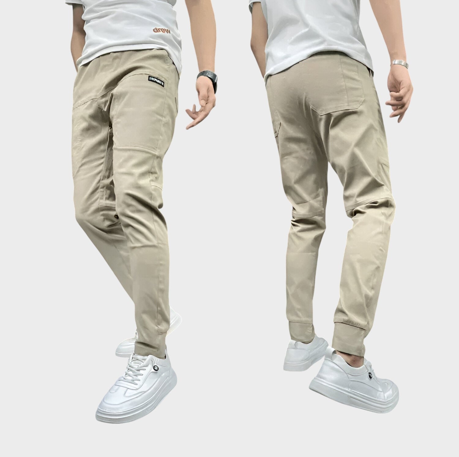 Tomás - Pantaloni cargo elasticizzati
