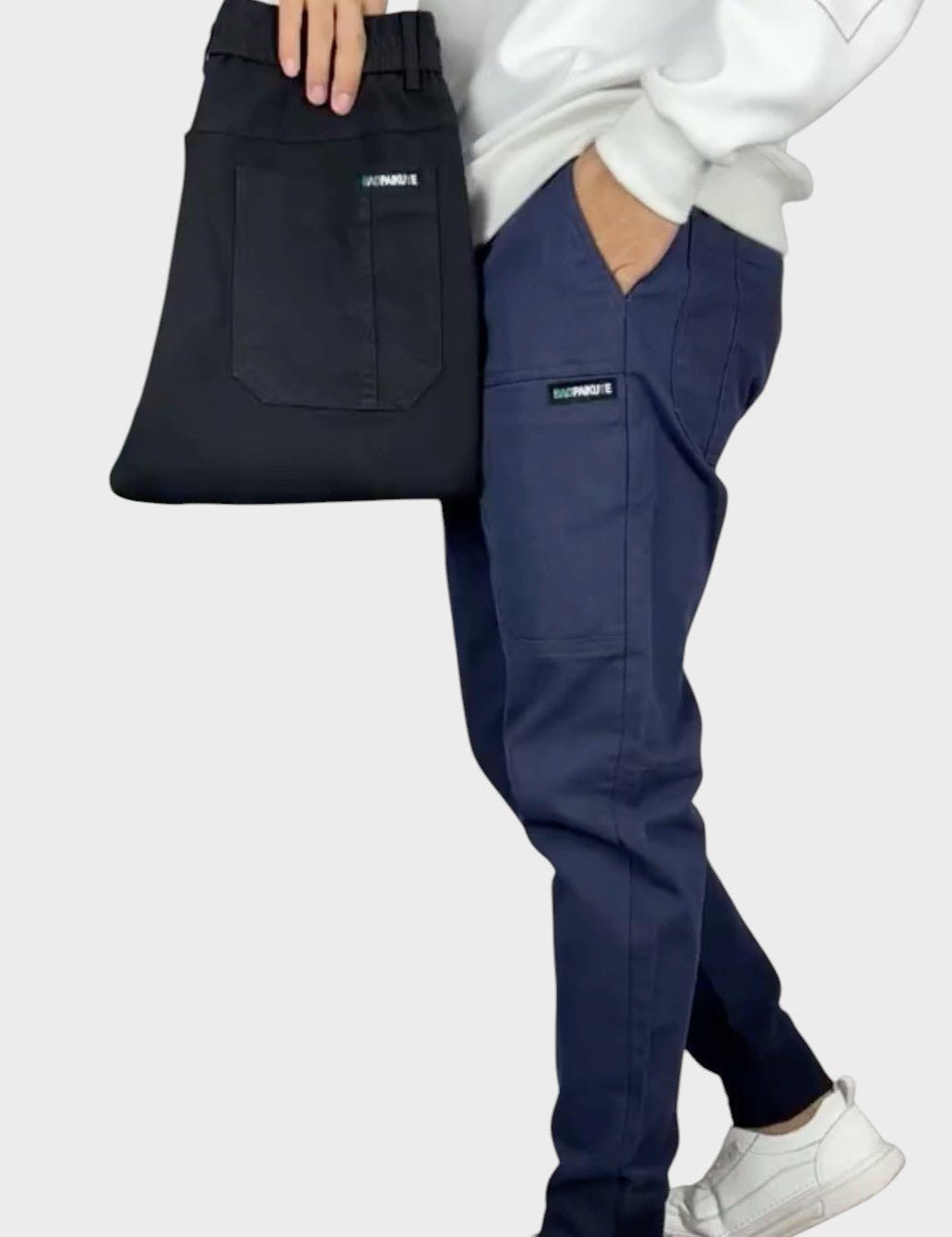 Tomás - Pantaloni cargo elasticizzati