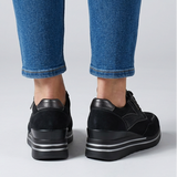 Tosca - Scarpe da tennis comode per donna con tacco