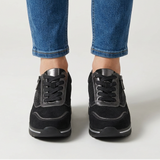 Tosca - Scarpe da tennis comode per donna con tacco
