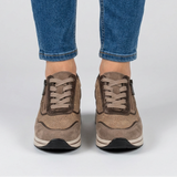 Tosca - Scarpe da tennis comode per donna con tacco