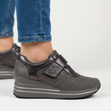 Zelinda - Scarpe comode da donna con tacco