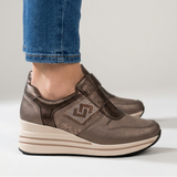 Zelinda - Scarpe comode da donna con tacco